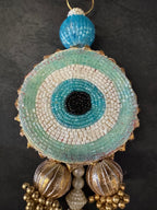 Evil Eye Hanging with Tassel Pair