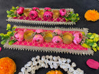 3 Tea lights On A Colorful Mat