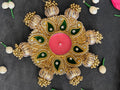Golden Beads Decorative Tea Light