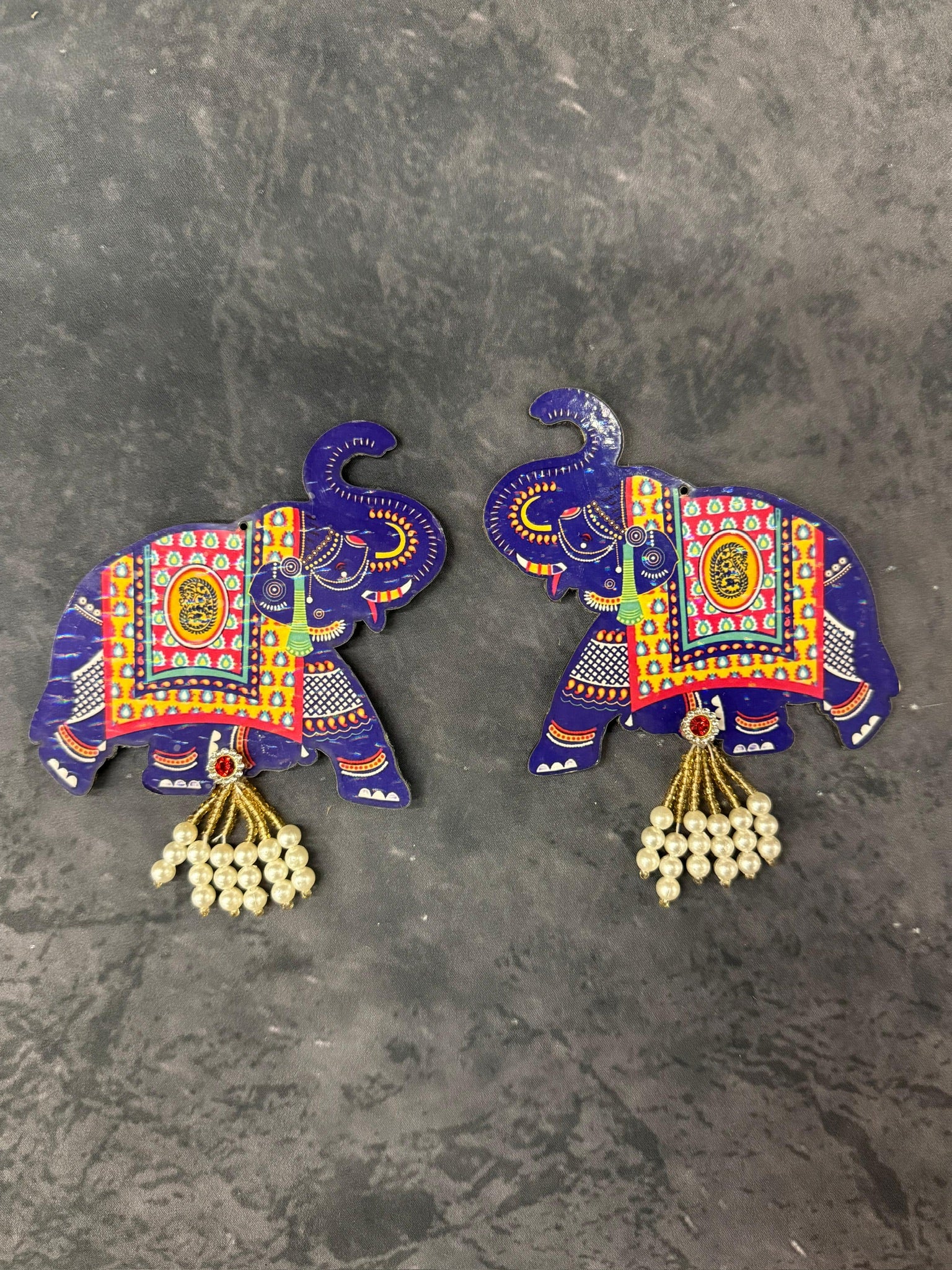 Rajasthani Elephant Wall D or (Pair)