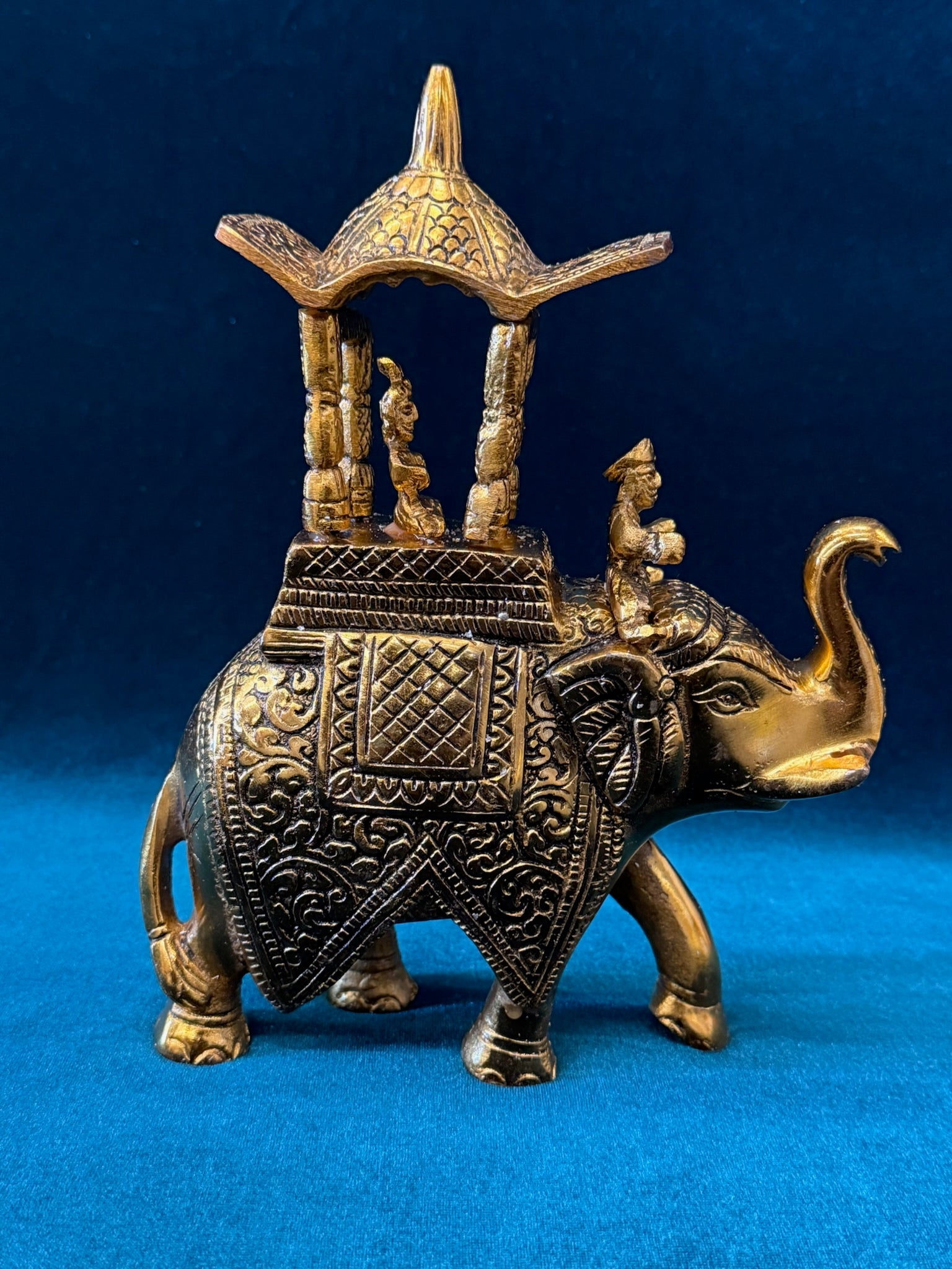 Royal Elephant Figurine