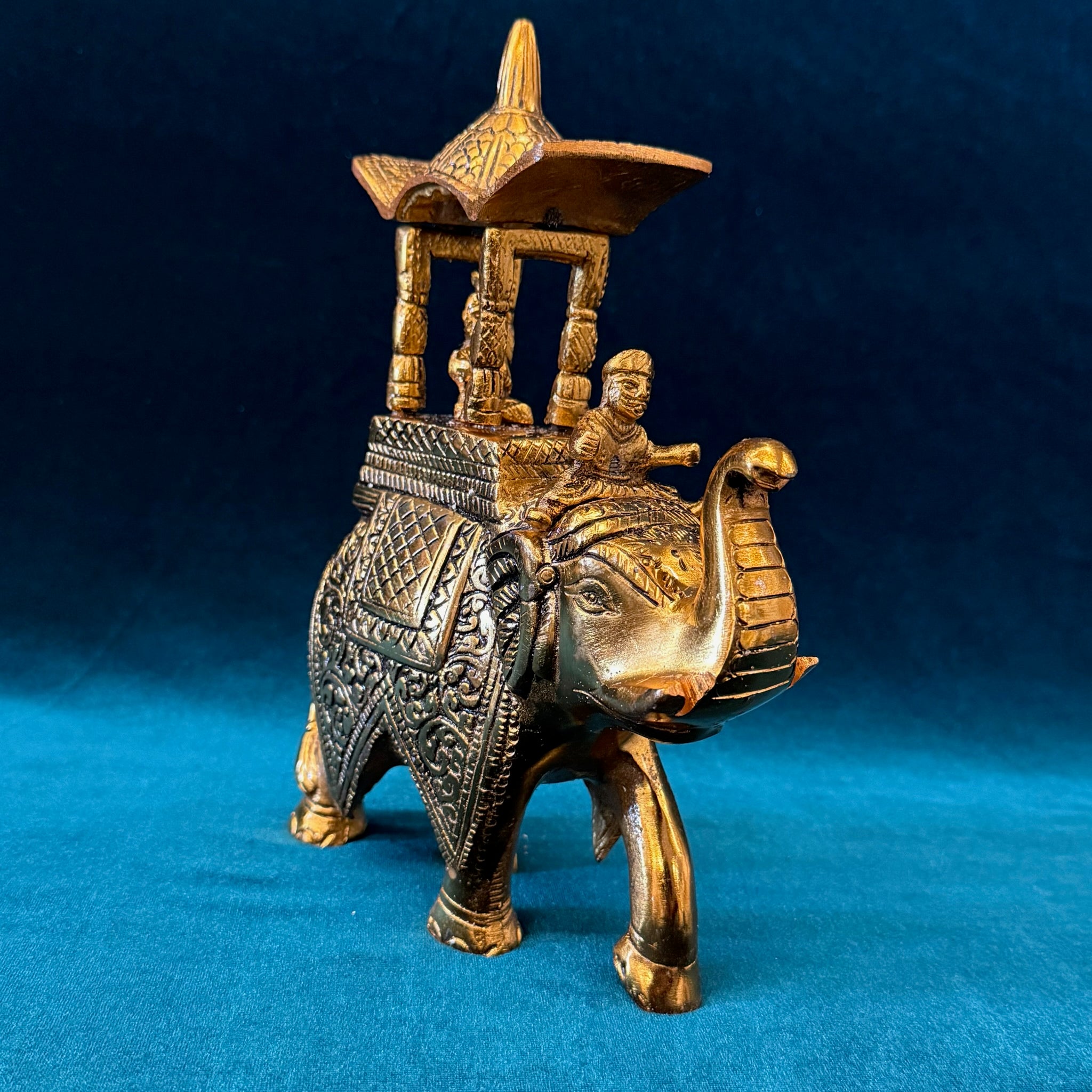 Royal Elephant Figurine