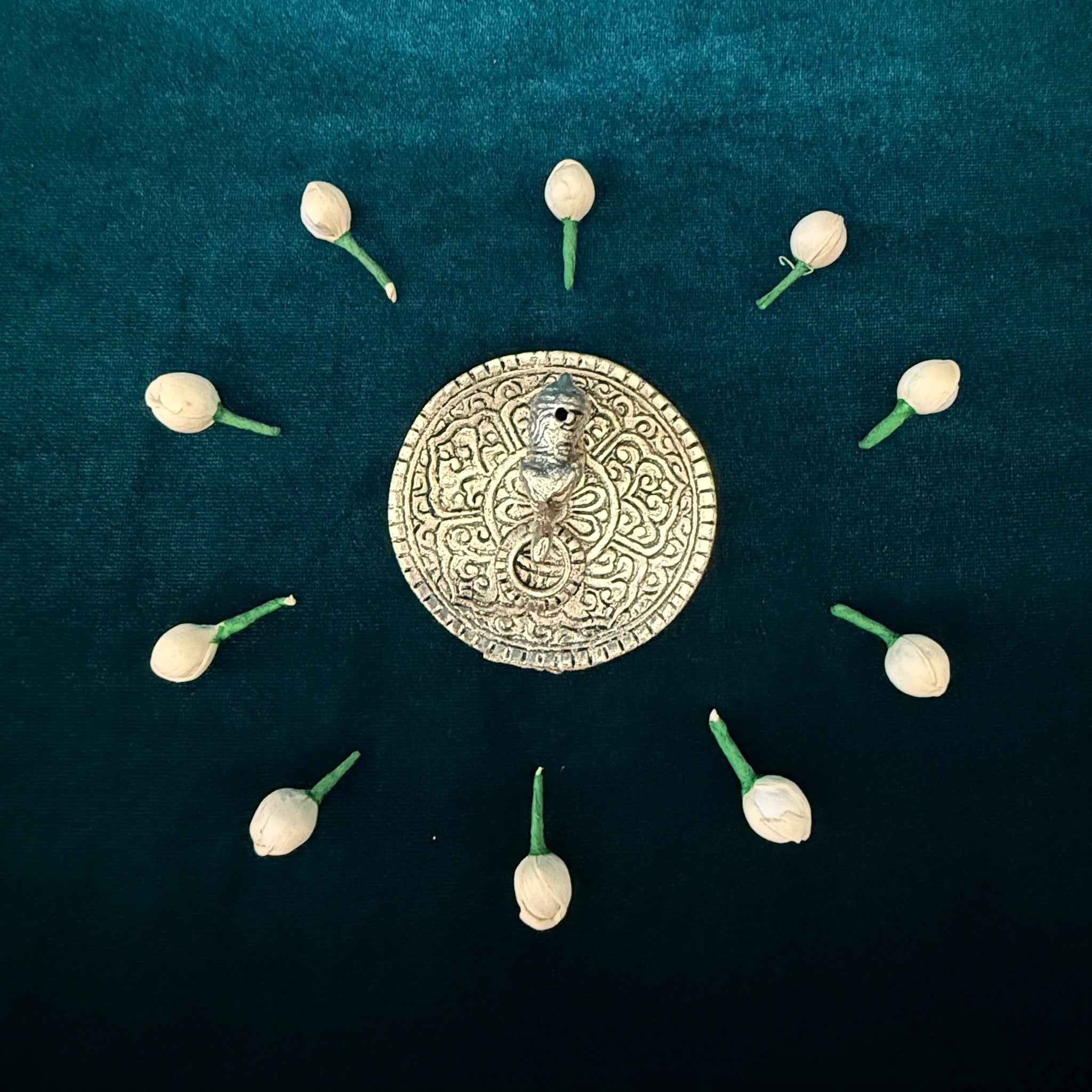 Decorative Elephant Plate Incense Holder