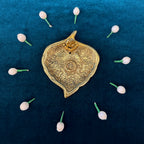 Ganesha Leaf Plate Incense Holder
