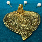 Ganesha Leaf Plate Incense Holder