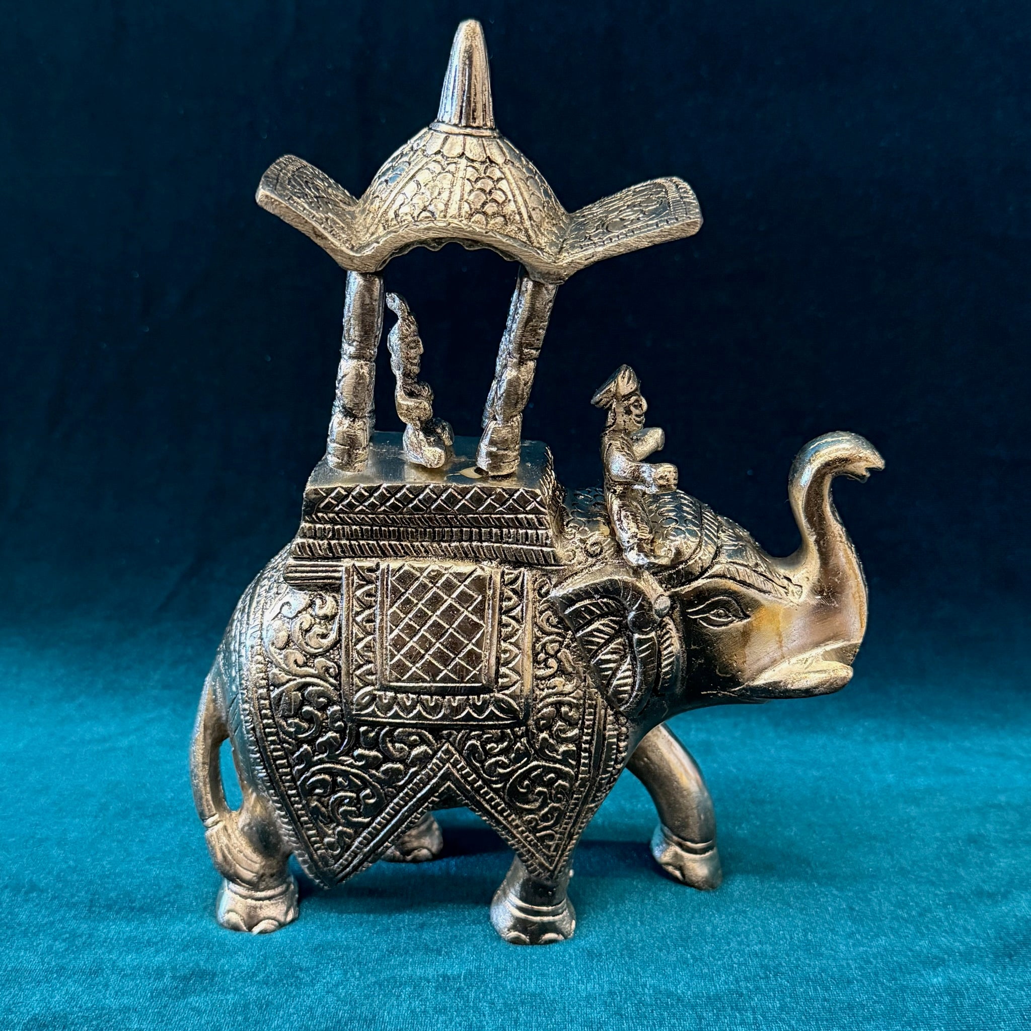 Royal Elephant Figurine