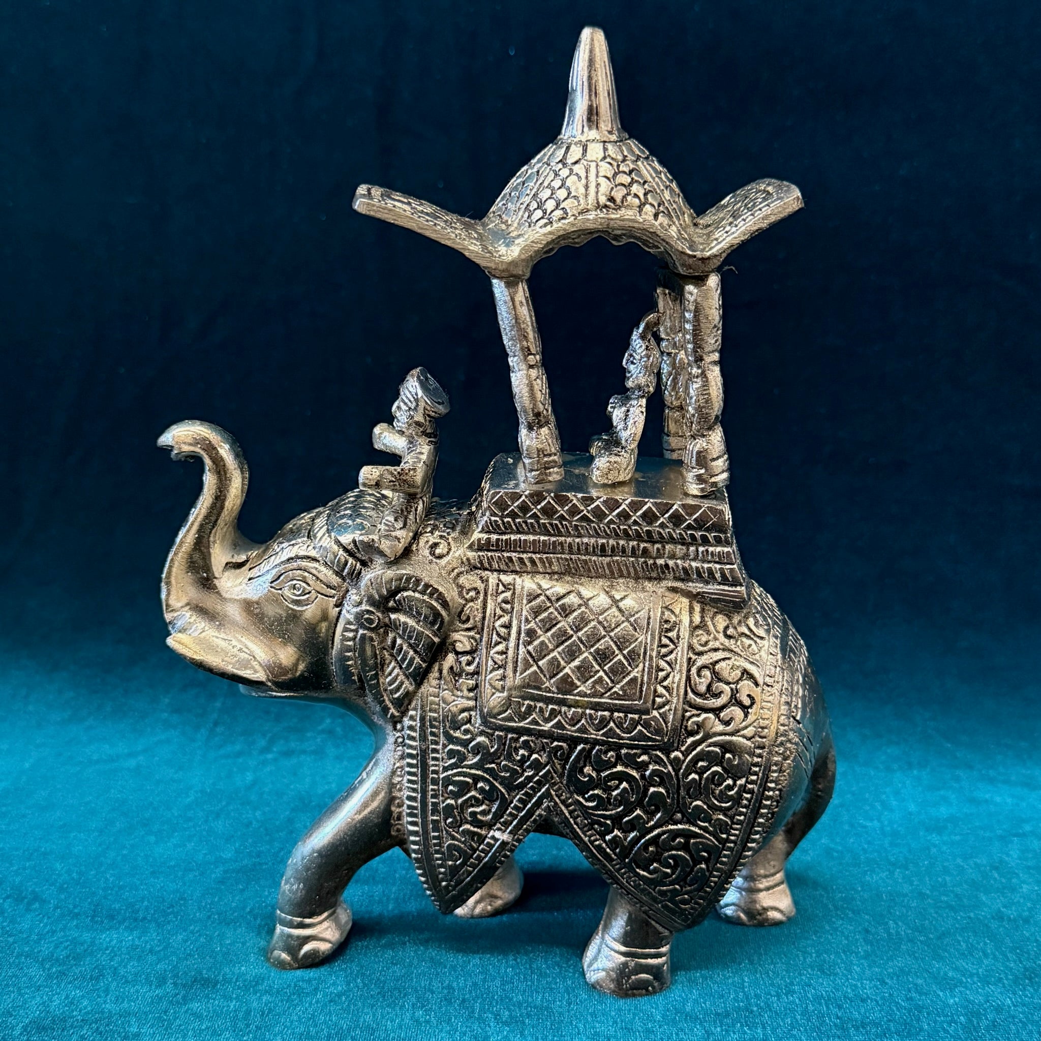 Royal Elephant Figurine