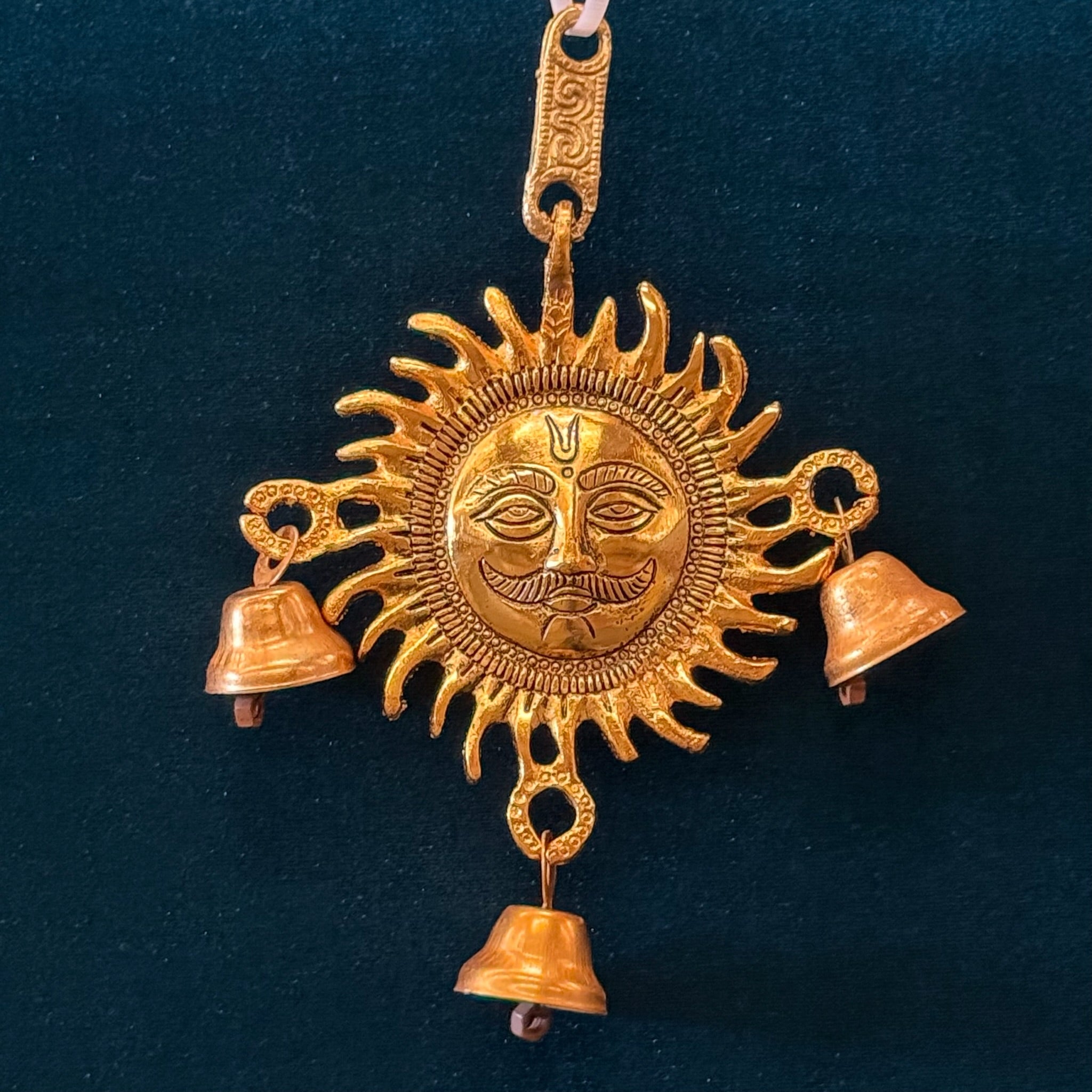 Sun Wall Hanging With Bells
