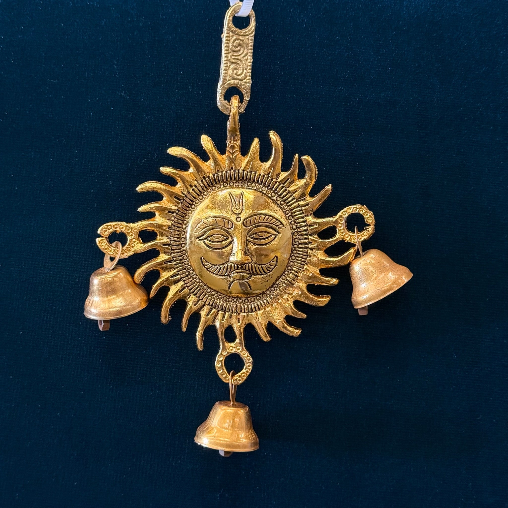 Sun Wall Hanging With Bells