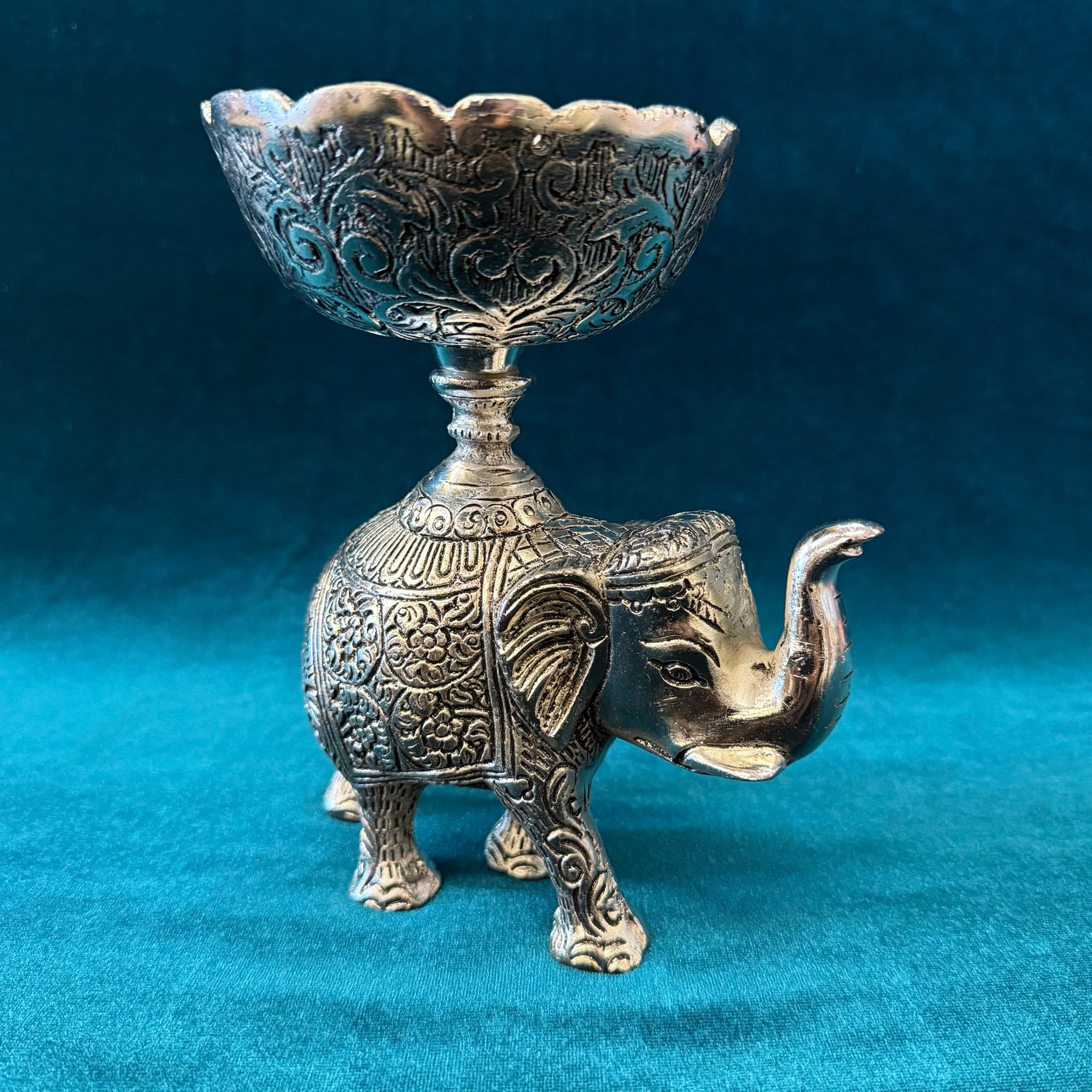 Elephant Decorative Bowl Stand