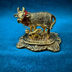 Kamdhenu Cow with Calf Idol