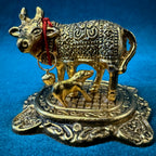 Kamdhenu Cow with Calf Idol