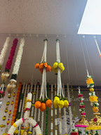 Pearl Orange Lotus Bud Tassel and Hanging