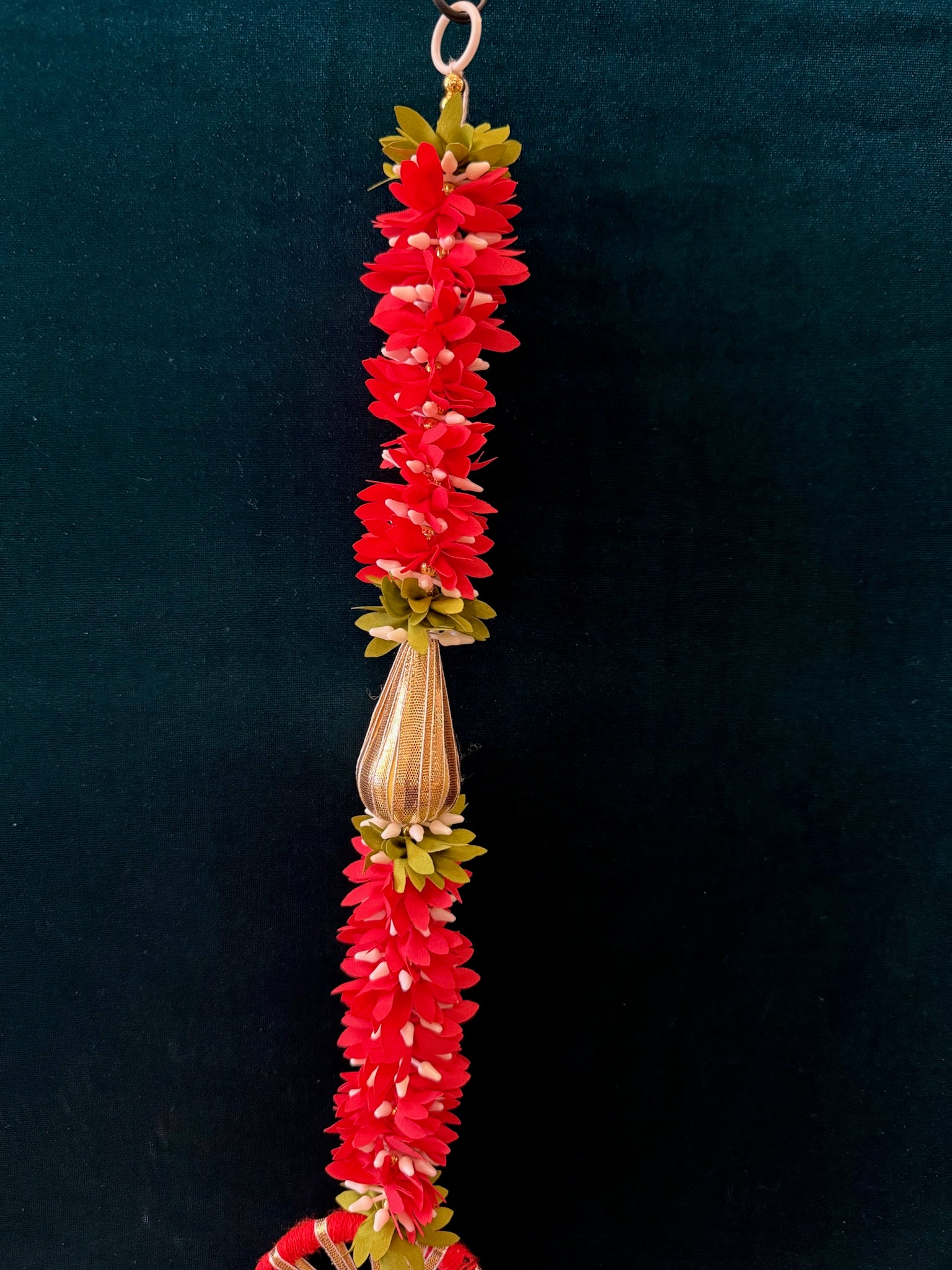 Red Chameli With Ring and Bell - Set of 2