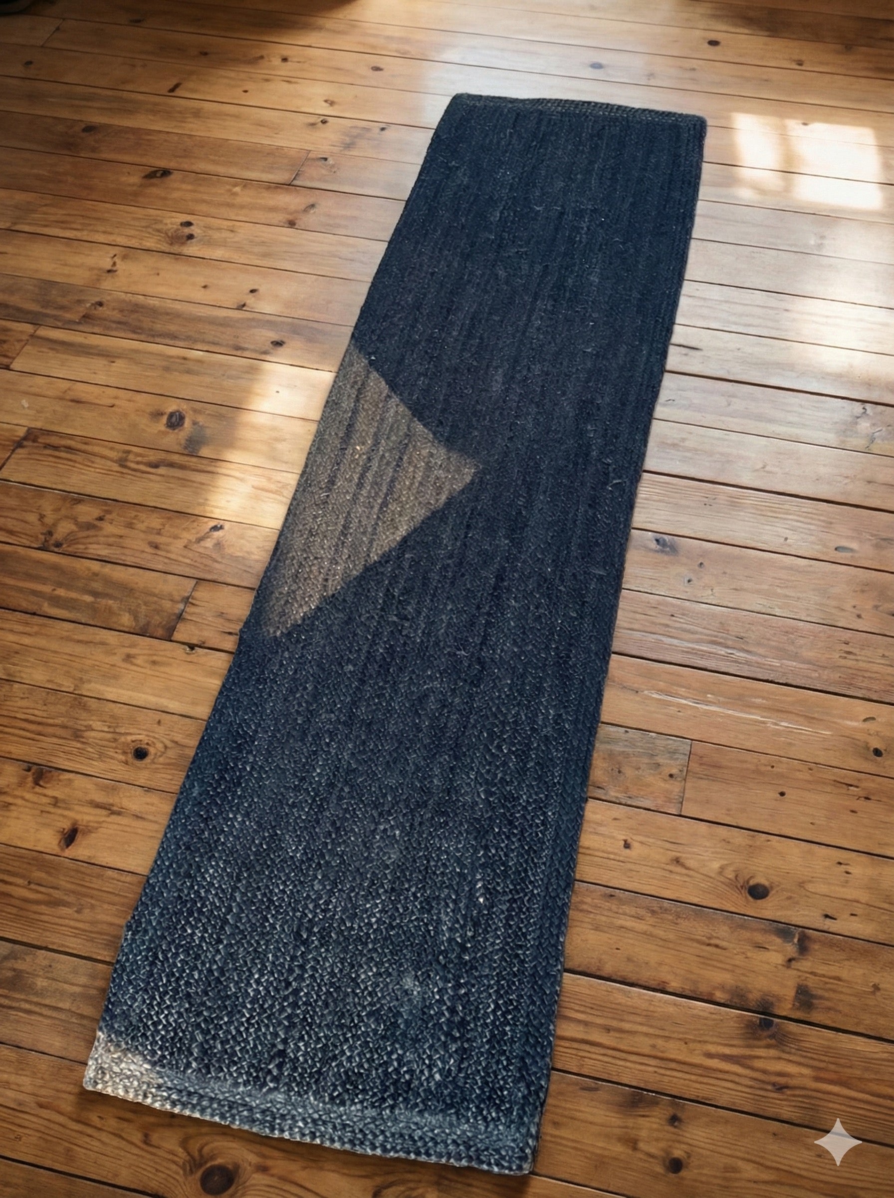 Midnight Weave Jute Runner
