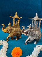 Royal Elephant Figurine