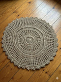 Boho Woven Jute Round Rug