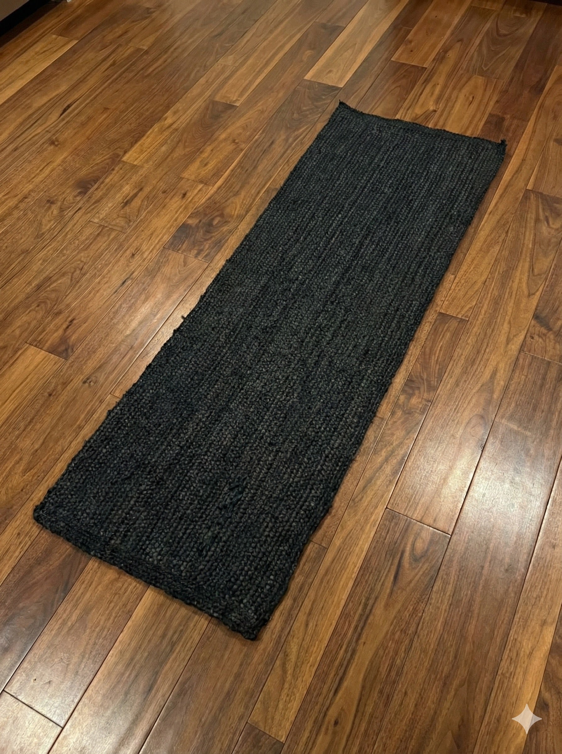 ShadowWeave Jute Runner