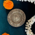 Antique Engraved Incense Holder Star Design