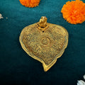 Ganesha Leaf Plate Incense Holder