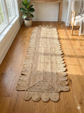 Grand PetalEdge Jute Rug Natural