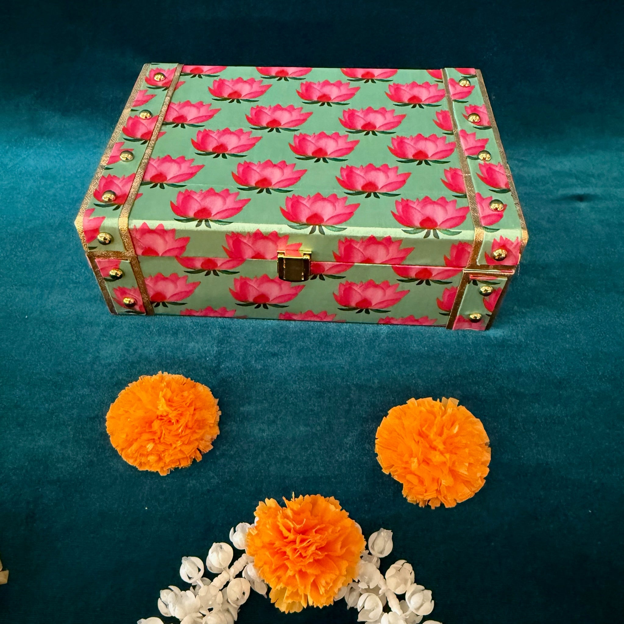 Rectangular Lotus Gift Box