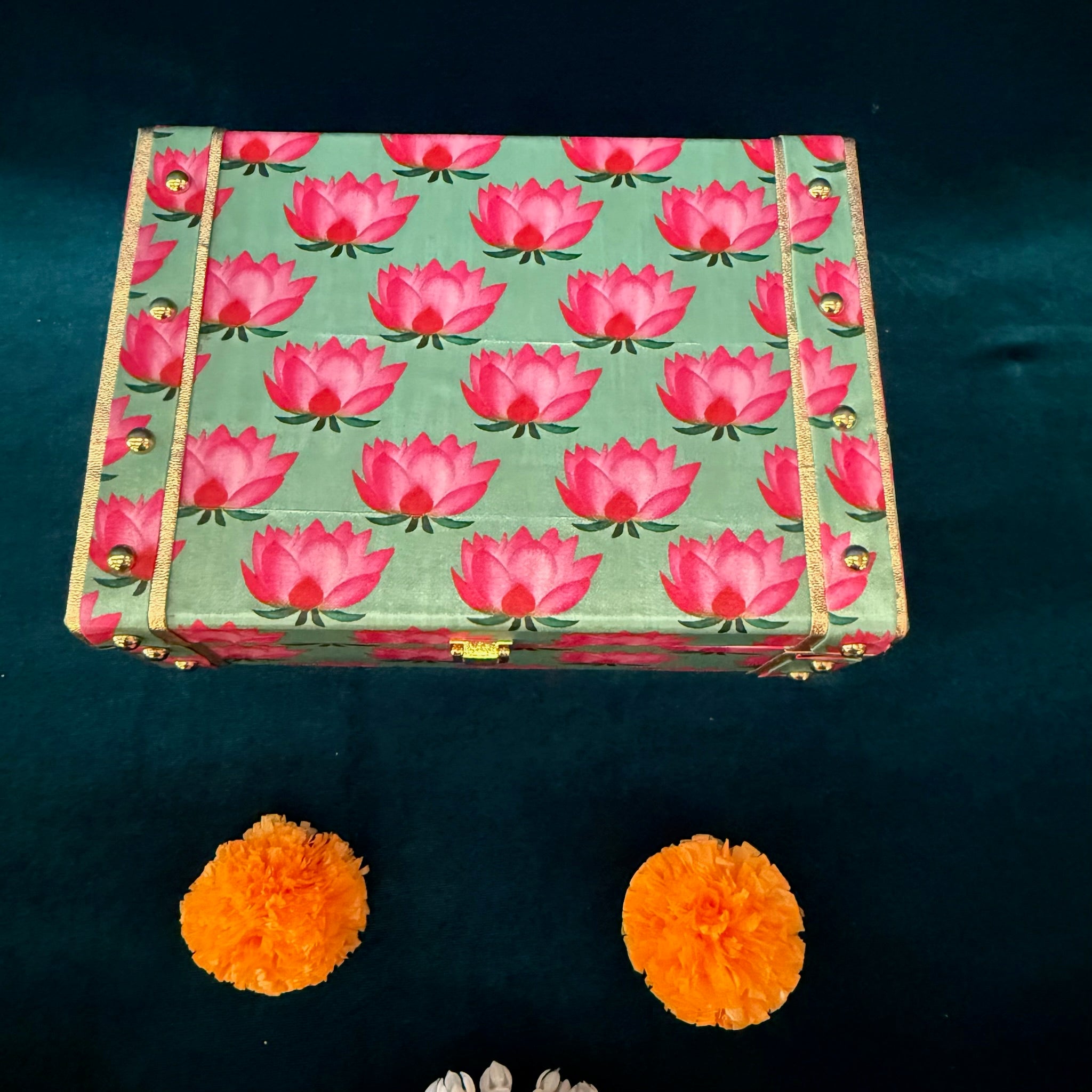 Rectangular Lotus Gift Box