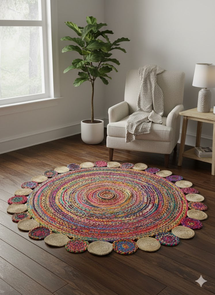 Carnival Halo Round Rug