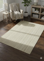 Natural Ivory Weave Jute Rug - Multiple Sizes