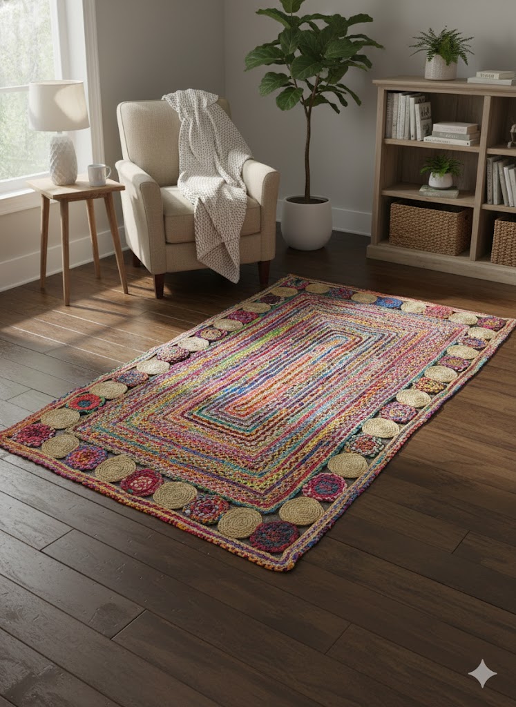 Carnival Halo Rectangular Rug