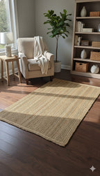 Ivory Weave Jute Runner Light Natural - Multi Sizes