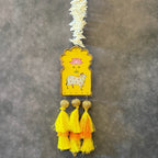 Chameli Lotus Bud and Cow Hanging with Tassel