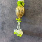 Chameli and Large Golden Drop with Tassel