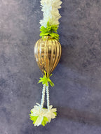 Chameli and Large Golden Drop with Tassel