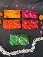 Pencil Pouch / Purse Style Potli Bandhini Design