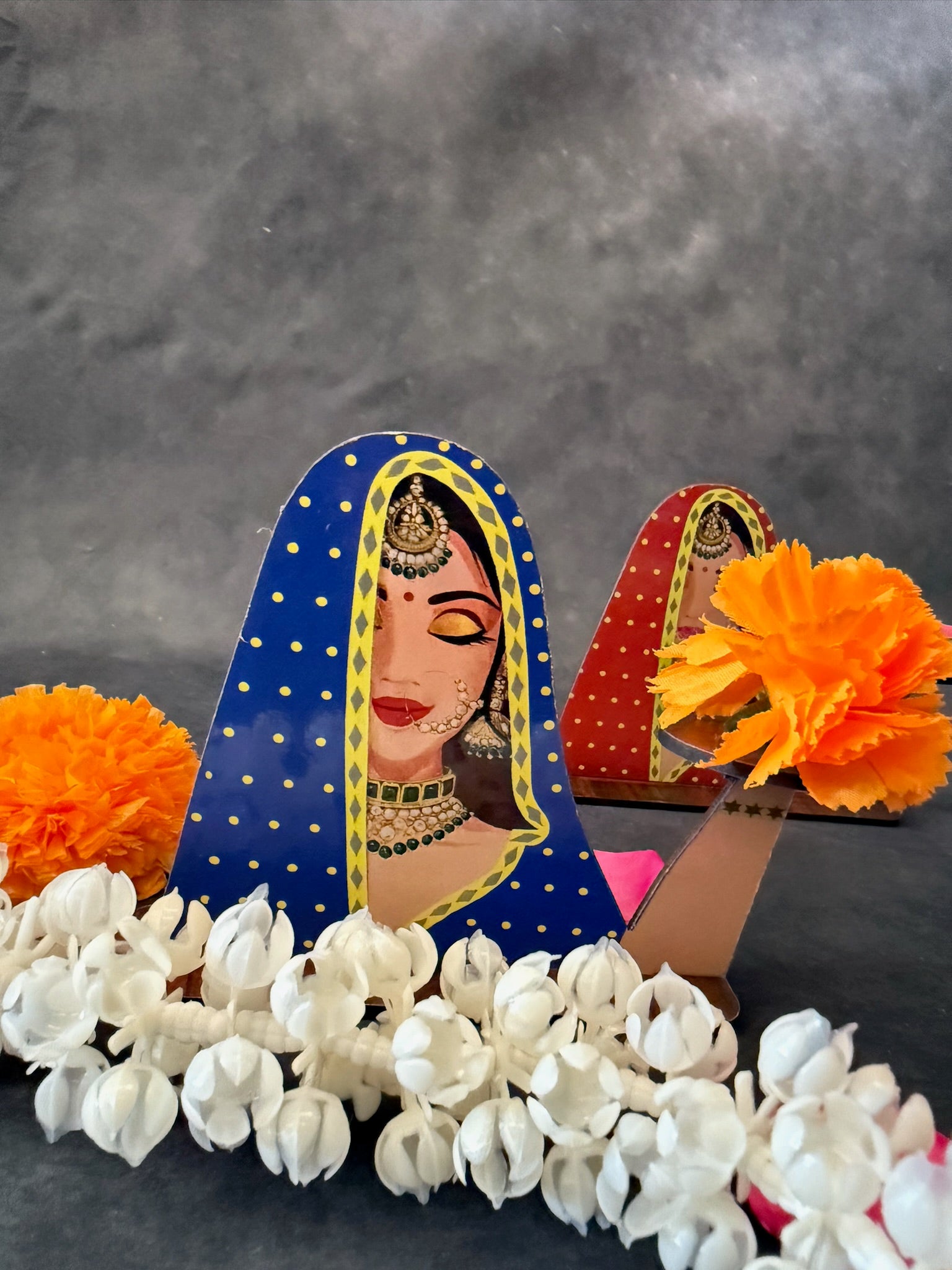 Villager Woman / Tribal Figurine T-Light Holder