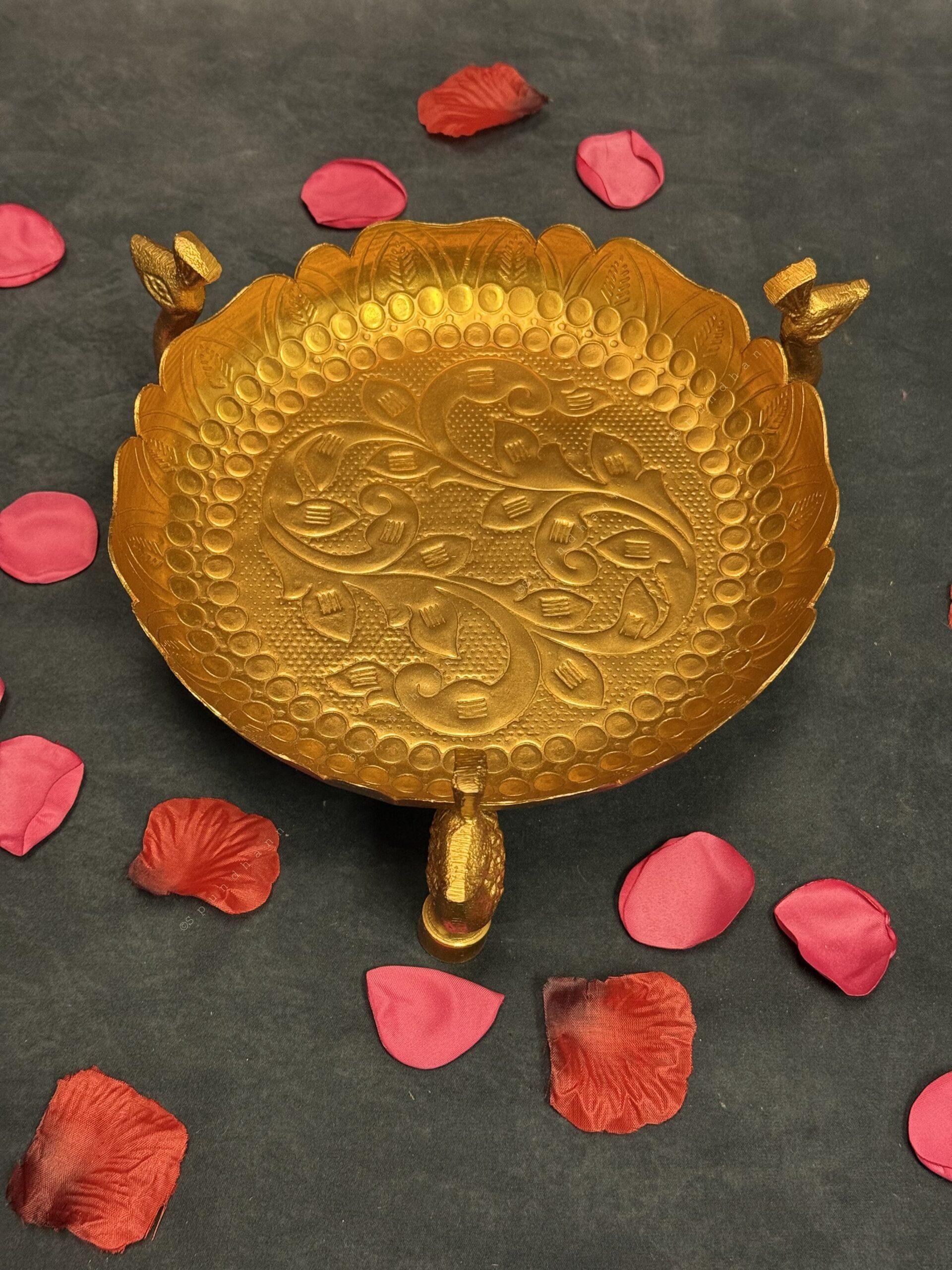 Peacock Plate / Platter Small