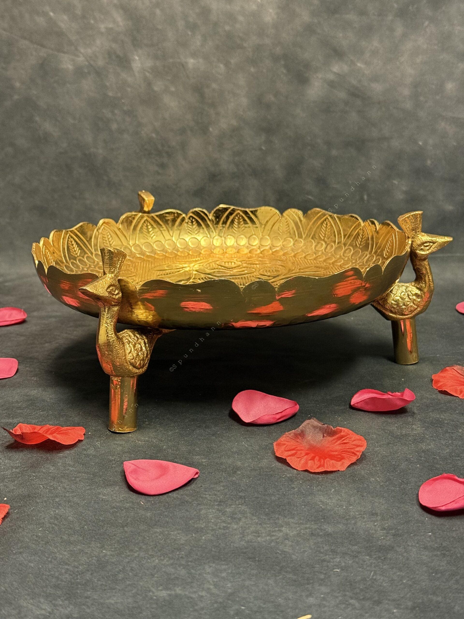 Peacock Plate / Platter Small