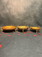 Peacock Plate / Platter Medium