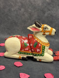 Handcrafted Wooden Nandi Cow