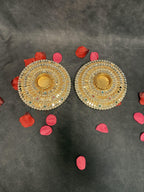 Golden Decorative Tealight Holder