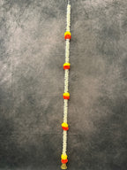 Marigold & Mogra with Bell Multicolor String