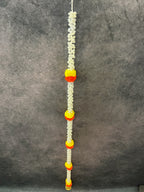 Marigold & Mogra with Bell Multicolor String