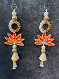 Lotus Pearl Tassel Hanging Pair
