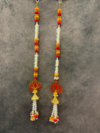 Om Lotus Pom-Pom String (Pair of 2)