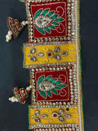 Decorative Studded Toran With Small Bell Shape Hangings