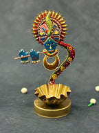 Decorative Krishna Tea Light Holder