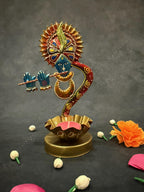 Decorative Krishna Tea Light Holder