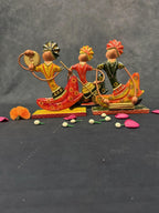 Vibrant Tribal Musician Decor Set 3 Pieces