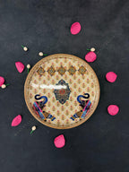 Royal Elephant Design Decorative Tray Set of 2
